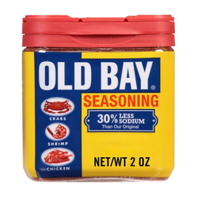 OLD BAY 30% Less Sodium Seasoning - 2 Oz - Image 1