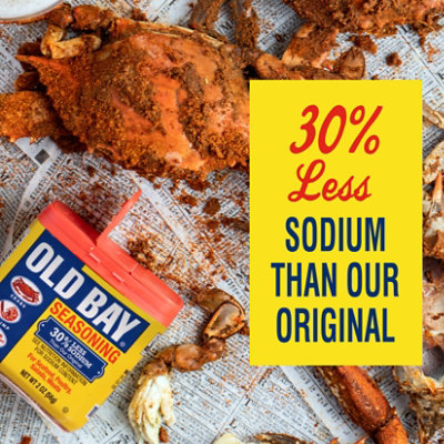 OLD BAY 30% Less Sodium Seasoning - 2 Oz - Image 2