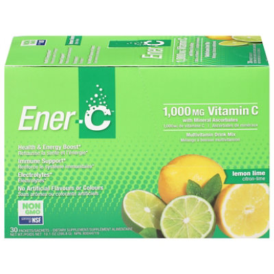 Ener C Drink Mix Lmn Lm 1000mg - 30 Piece - Image 3