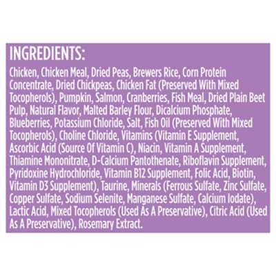 Rachael Ray Nutrish Dry Cat Food Super Premium Chicken with Chickpeas & Salmon Recipe - 3 Lb - Image 3
