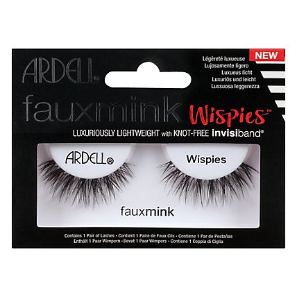 Ardell Faux Mink Wispies Lashes - Each - Image 1