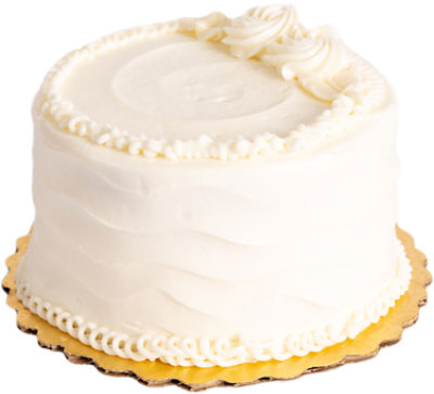 Bakery Cake White 5 Inch Victorian Lace - Each - Image 1