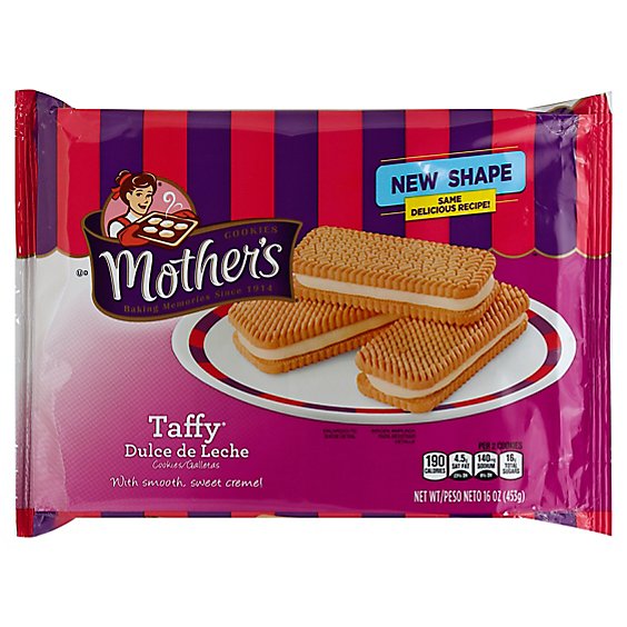 Mothers Cookies Taffy Dulce De Leche Bag - 16 Oz