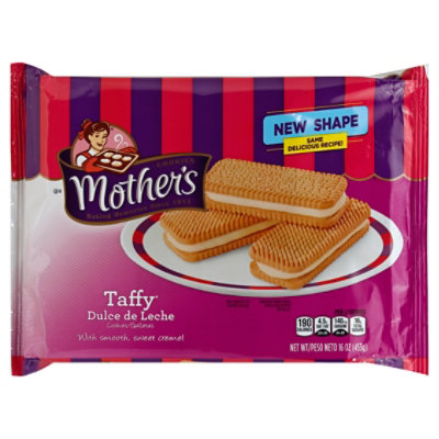 Mothers Cookies Taffy Dulce De Leche Bag - 16 Oz - vons