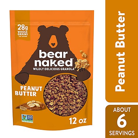 Bear Naked Granola, Peanut Butter: Calories, Nutrition 