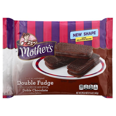 Mothers Double Fudge Cookies - 15.6 Oz