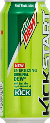 Mtn Dew Soda Kickstart Energizing Original Dew - 16 Fl. Oz. - Image 3