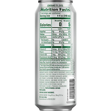 Mtn Dew Soda Kickstart Energizing Original Dew Ultra - 16 Fl. Oz. - Image 6
