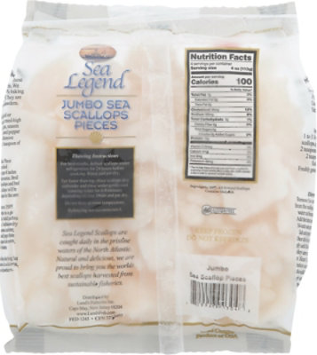 Sea Legend Jumbo Pieces Sea Scallops - 1 Lb - Image 6