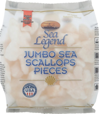 Sea Legend Jumbo Pieces Sea Scallops - 1 Lb - Image 2