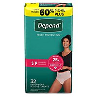 Depend FIT FLEX Adult Incontinence Underwear for Women - 32 Count - Image 8