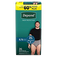Depend FIT FLEX Adult Incontinence Underwear for Men - 26 Count - Image 8