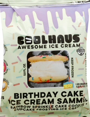 Coolhaus Ice Crm Birthday Cake - 5.8 Fl. Oz. - Image 2