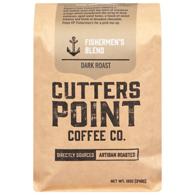 Cutters Point Fishermans Whole Bean Coffee - 12 Oz - Image 3