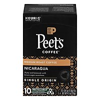 Peet's Coffee Single Origin Nicaragua Medium Roast K Cup Pods - 10 Count - Image 3