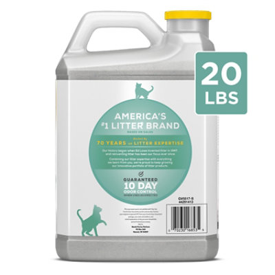 Purina Tidy Cats Cat Litter Clumping Free & Clean For Multiple Cats Unscented Jug - 20 Lb - Image 4