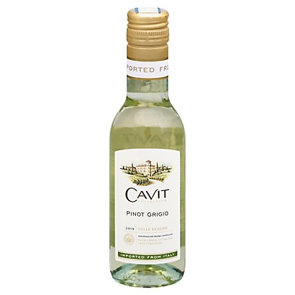 Cavit Pinot Grigio 4 Pk Wine - 187 Ml - Image 1