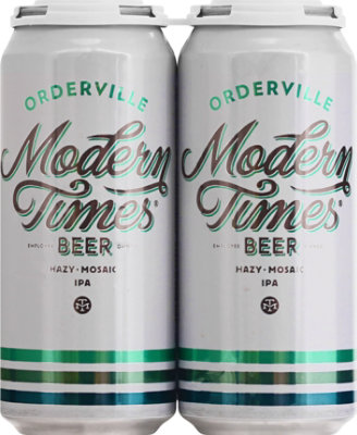Modern Times Orderville Ipa In Bottles - 4-16 Fl. Oz. - Image 2