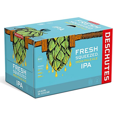 Deschutes Fresh Squeezed Ipa In Cans - 6-12 Fl. Oz.