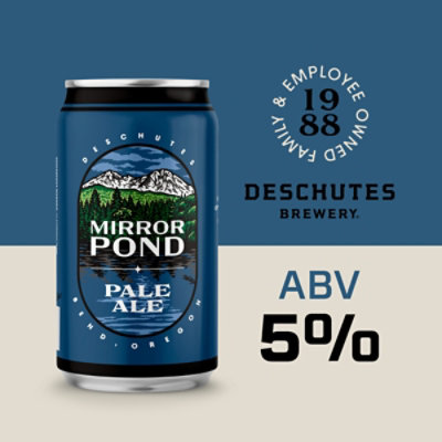 Deschutes Mirror Pond Pale Ale In Cans - 6-12 Fl. Oz. - Image 2