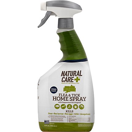 Natural Care Flea & Tick Spray With Peppermint Oil & Eugenol Bottle - 32 Fl. Oz. - Image 2