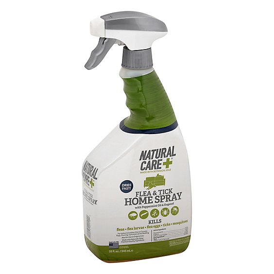 Natural Care Flea & Tick Spray With Peppermint Oil & Eugenol Bottle - 32 Fl. Oz.