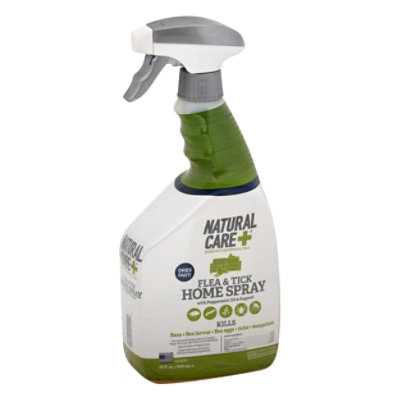 Natural Care Flea & Tick Spray With Peppermint Oil & Eugenol Bottle - 32 Fl. Oz.