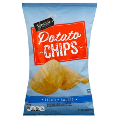 Signature SELECT Potato Chips Lightly Salted - 7.75 Oz