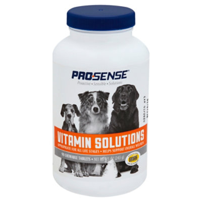 Pro-Sense Vitamin Solutions Chewable Tablets Botlle - 90 Count - Image 1