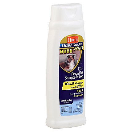 Hartz UltraGuard Pro Flea And Tick Shampoo For Dogs Bottle - 18 Fl. Oz. - Image 1
