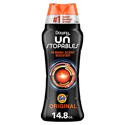 Downy Unstopables Scent Booster Beads In Wash Tide Original Scent - 14.8 Oz - Image 1