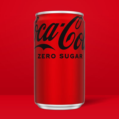 Coca-Cola Zero Sugar Soda Fridge Pack Cans - 10-7.5 Fl. Oz. - Image 3