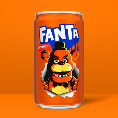 Fanta Soda Pop Orange Flavored Mini Can - 10-7.5 Fl. Oz. - Image 5