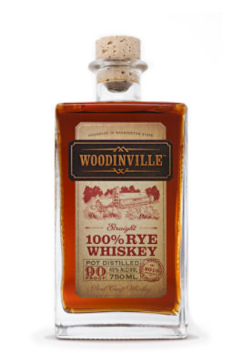 Woodinville Whiskey Straight 100% Rye 90 Proof - 750 Ml - Image 1
