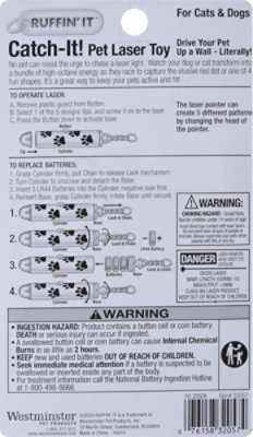 Ruffin It Pet Laser Toy Catch-It Pack - Each - Image 3