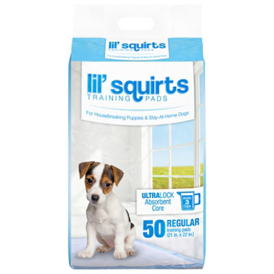 Ruffin It Lil Squirts Dog Training Pads Puppies 21x22 Inch Ultra Lock Absorbent Core - 50 Count - Image 3