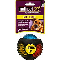 Multipet Dog Toy Doglucent Tpr Dental Diamond Ball - Each - Image 2