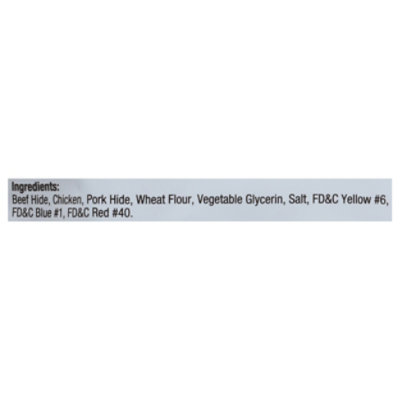Good ’n’ Fun Triple Flavor Ribs Rawhide For Dogs Bag - 8.4 Oz - Image 3