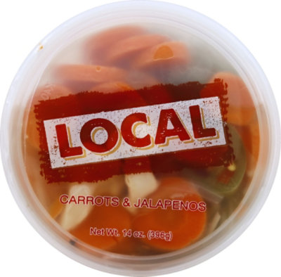Carrots/Jalepenos - 14 Oz - Image 2
