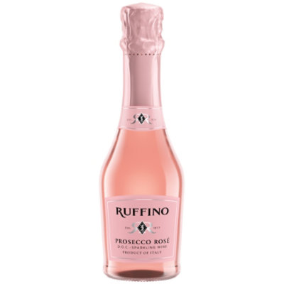 Ruffino Prosecco DOC Italian Rose Sparkling Wine - 187 Ml - Image 1