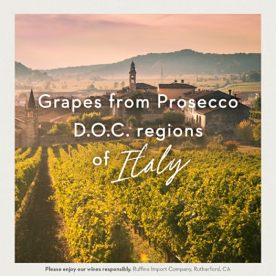 Ruffino Prosecco DOC Italian Rose Sparkling Wine - 187 Ml - Image 5