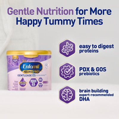 Enfamil NeuroPro Gentlease Infant Formula Milk Powder - 19.5 Oz - Image 3