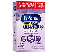 Enfamil NeuroPro Gentlease Infant Formula Milk Powder Refill Box - 30.4 Oz