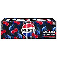 Pepsi Zero Sugar Wild Cherry - 12-12 Fl. Oz. - Image 3