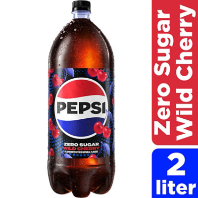 Pepsi Zero Sugar Wild Cherry - 2 Liter - Image 2