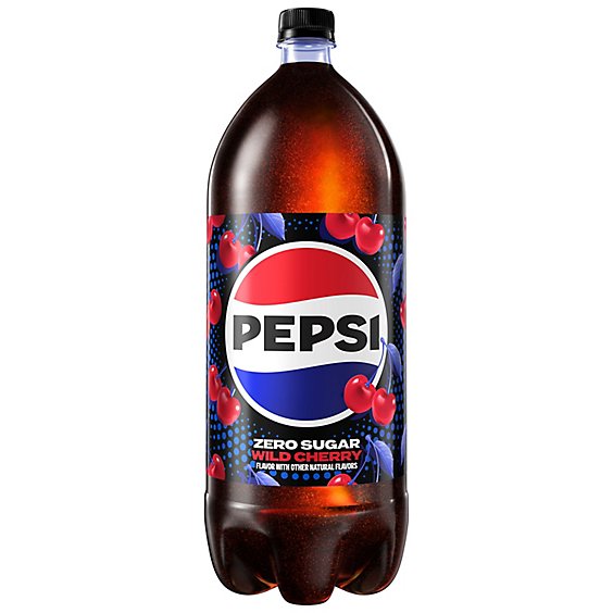 Pepsi Zero Sugar Wild Cherry - 2 Liter