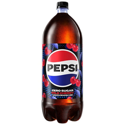 Pepsi Zero Sugar Wild Cherry - 2 Liter