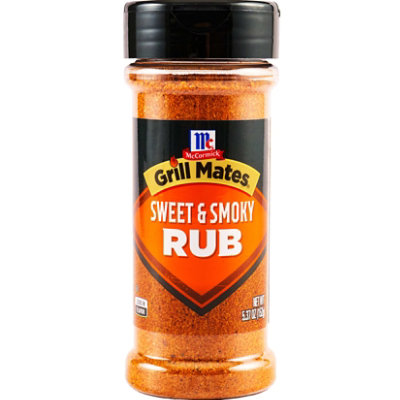 McCormick Grill Mates Sweet & Smoky Rub - 5.37 Oz - Image 1