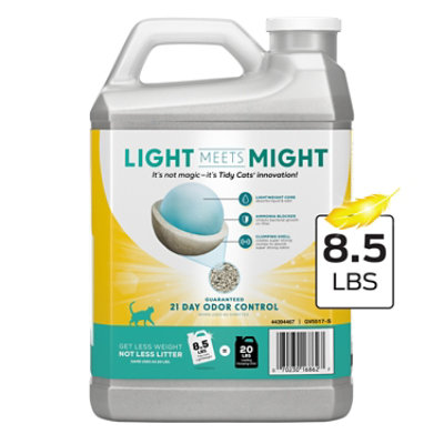 Purina Tidy Cats LightWeight Free and Clean Unscented Multi-Cat Clumping Cat Litter - 8.5 Lb - Image 2