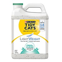 Tidy Cats Cat Litter Clumping LightWeight Free & Clean Unscented - 8.5 Lb - Image 1